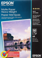 Epson Matte Paper Heavy Weight - A4 - 50 Blätter