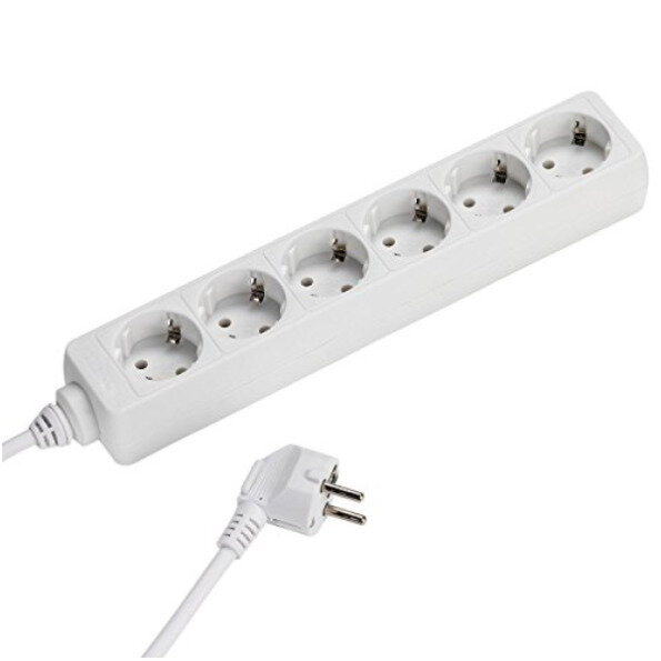 Vivanco E6 W15 6-fach Leiste