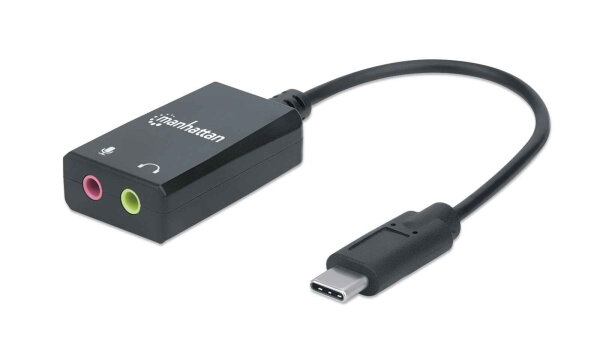 Manhattan USB-C/Klinke Adapter