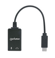 Manhattan USB-C/Klinke Adapter
