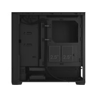 Fractal Design Pop Air Black Solid Gehäuse Midi Tower fensterlos 46.27l Volumen 3x 120mm Lüfter schwarz