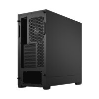 Fractal Design Pop Air Black Solid Gehäuse Midi Tower fensterlos 46.27l Volumen 3x 120mm Lüfter schwarz