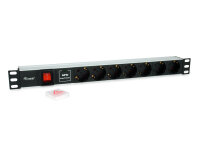 Equip 19" Steckdosenleiste CEE7/7 90 Grad ->...