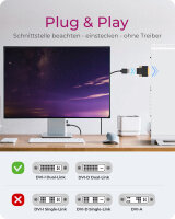 Adapter IcyBox DVI-D (24+1) zu HDMI retail