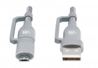 Manhattan 4in1 USB Kabel 1m