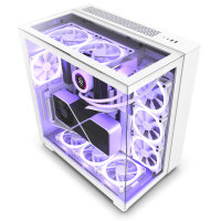 NZXT H9 Elite White Edition 66.89l Glasfenster