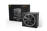 750 Watt be quiet! PurePower 12 M vollmodular 750W 80...