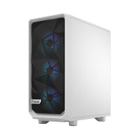 FRACTAL DESIGN Geh Meshify 2 Compact White TG Clear RGB