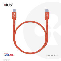 Club3D Kabel   USB 2   Typ C  PD 240W / 480Mb       4m St/St retail