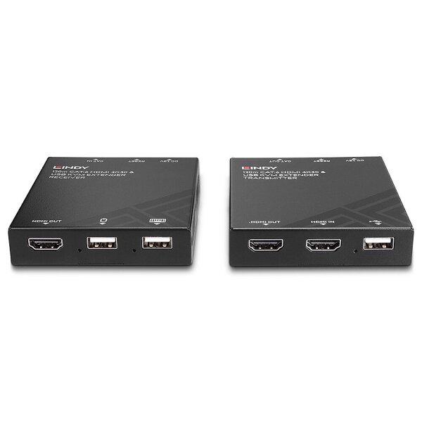 LINDY 120m Cat.6 HDMI & USB KVM Extender