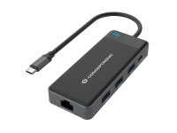 Conceptronic 7in1 USB-C -> 2x HDMI / 3x USB 3.0 Typ-A...