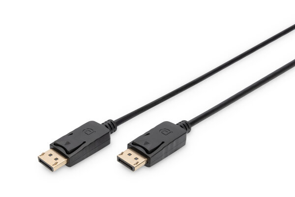 DIGITUS DisplayPort Anschlusskabel 3m FullHD schwarz