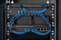 DIGITUS Fachboden 1HE 254mm (10"), schwarz