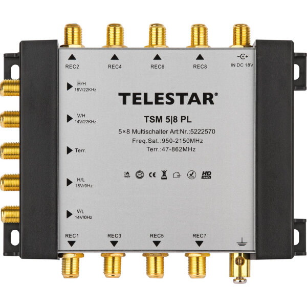 Telestar TSM 5/8 PL Splitter