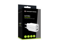 Conceptronic ALTHEA 2-Port 33W Ladegerät 2Port USB-C/-A PD3.0 Power Deleivery / PPS weiß