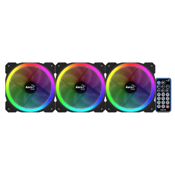 AeroCool Orbit RC120mm RGB 3er