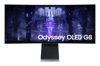 86.4cm (34") Samsung Odyssey OLED G8 S34BG850SU QD-OLED 21:9 UWQHD 175Hz Curved Gaming Monitor 0.1ms