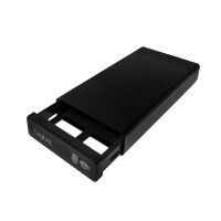 LogiLink 3.5" SATA 6GB/s HDD Case Festplattengehäuse USB 3.0 extern schwarz