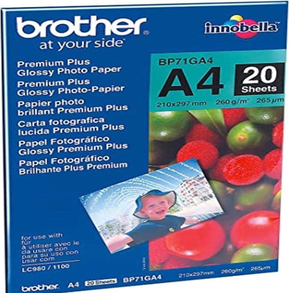 Brother Premium Plus Glossy A4