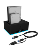 IcyBox Docking Klonstation 2.5/3.5" SATA HDD bis...