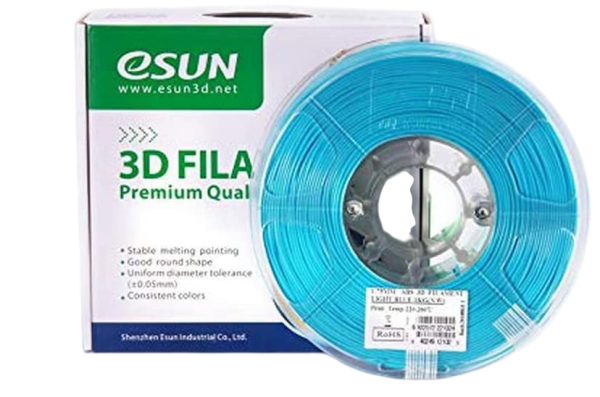 eSUN PLA+ Filament Spule 1kg 1.75mm hellblau