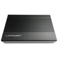 LC-Power LC-25U3-C 2.5" SATA 6Gb/s Aluminiumgehäuse USB-C 3.1 schwarz