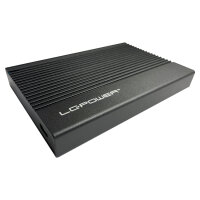 LC-Power LC-25U3-C 2.5" SATA 6Gb/s Aluminiumgehäuse USB-C 3.1 schwarz