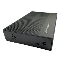 LC-Power LC-25U3-C 2.5" SATA 6Gb/s Aluminiumgehäuse USB-C 3.1 schwarz