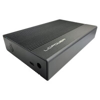 LC-Power LC-25U3-C 2.5" SATA 6Gb/s Aluminiumgehäuse USB-C 3.1 schwarz