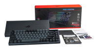 ASUS ROG Azoth Wireless Gaming Keyboard PBT ROG NX RED (Hot-Swap) USB/Bluetooth Gaming Tastatur mechanisch OLED Display schwarz