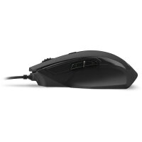 Sharkoon Shark Force II RGB Gaming Mouse USB optisch 6 Tasten 4200dpi schwarz Gamer Mouse