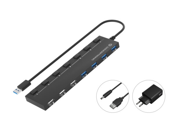 Conceptronic Hubbies 7-Port
