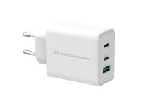 Conceptronic 3-Port Ladegerät 2x USB Typ-C / 1x USB...