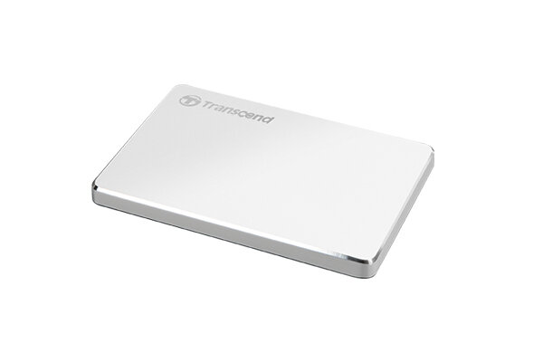 1TB Transcend StoreJet 25C3S 2.5"SATA 6Gb/s USB-C 3.0 Alugehäuse silber