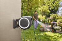 Gardena Wand-Schlauchbox RollUp M/L, 25 m, weiß