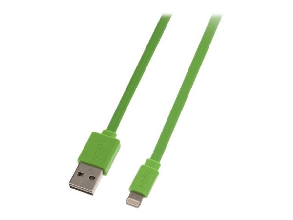 Lindy USB / Lightning 1m grün