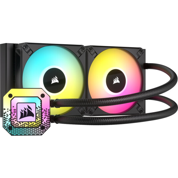 Corsair H100i EliteCapellix XT 240mm Wasserkühlung RGB schwarz