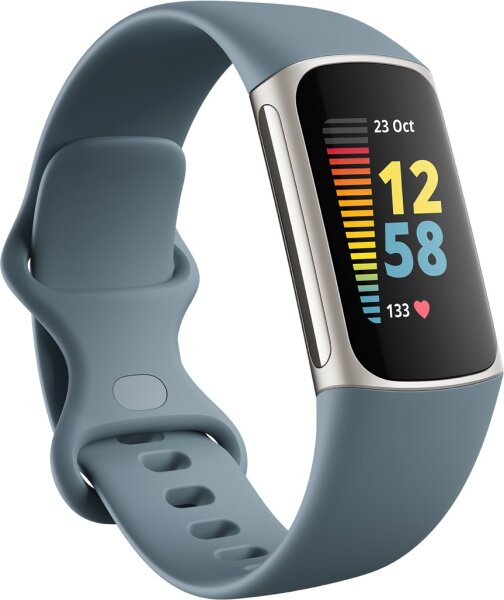 Fitbit Charge 5 Platinum Steel