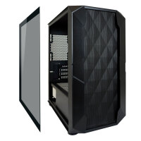 LC-Power Geh M-ATX Gaming 712MB Polynom_X (Black)