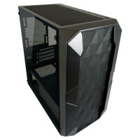 LC-Power Geh M-ATX Gaming 712MB Polynom_X (Black)