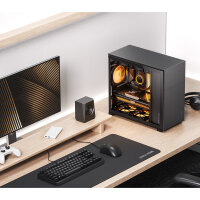 Jonsbo D41 Black Edition Midi-Tower ATX 37.71l Volumen Tempered Glass Case