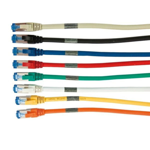 Synergy 21 CAT6A 50cm WEISS