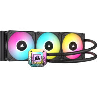 Corsair iCUE H150i Elite LCD XT Black 360mm CPU...