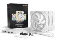 be quiet! Lüfter 120*120*25  Light Wings White PWM      (3x)