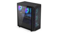 Endorfy Signum 300 ARGB ATX Midi-Tower 39.88l Volumen RGB-Beleuchtung Black Edition 4x 120mm Lüfter schwarz