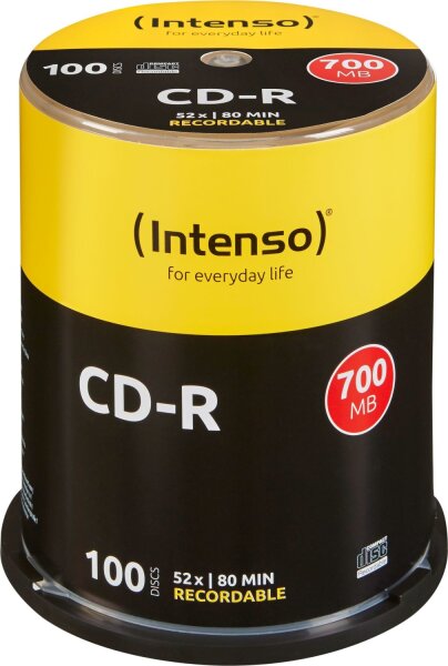 Intenso CD-R 700MB 100er Cake