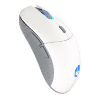 Endorfy GEM Plus Wireless OWH Mouse 6 Tasten Rechtshänder Funkmaus white