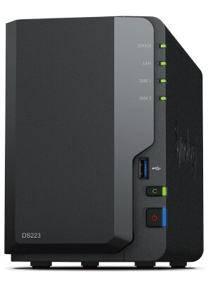 Synology DiskStation DS223 2-Bay NAS Server 2GB DDR4