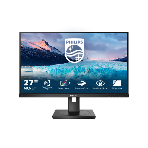 Philips 68,5cm (27,0") 272S1M 16:09 DVI+HDMI+DP+USB IPS