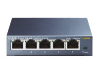 TP-Link TL-SG105 5-Port RJ45 10/100/1000Mbps Switch Metall Gehäuse